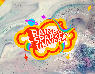 Rainbow Sparkle Universe Logo