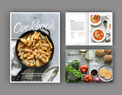 Cookbook / Recipe Book Layout (Download)