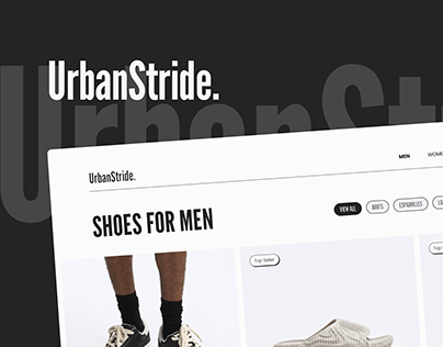 Product listing page for a footwear brand