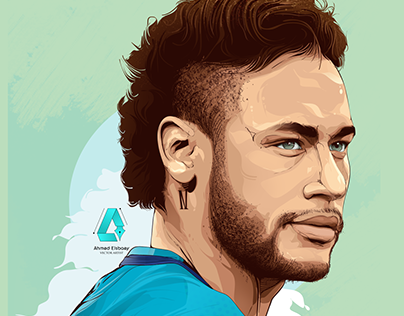 Neymar Jr Vector Art