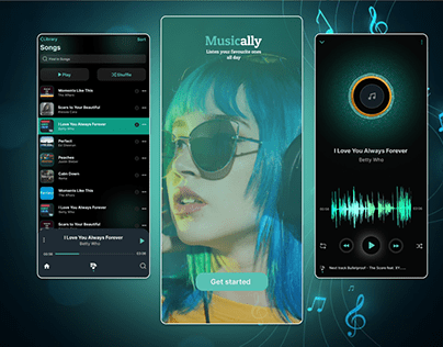Musically App UI