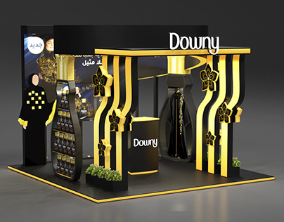 Downy promotional display Stand 3x3 & 3x2