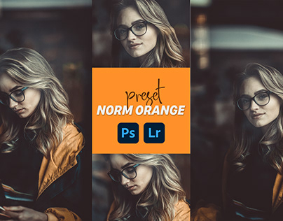 Modern Orange Preset for Photoshop & Lightroom