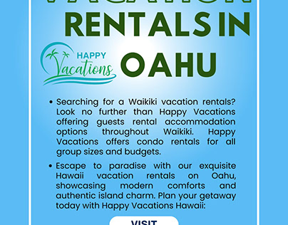 Best Hawaii Vacation Rentals in Oahu