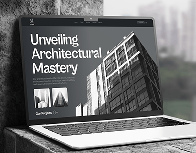 Architecture Design Landing Page | Website Design