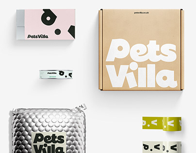 Pets Villa Brand identity