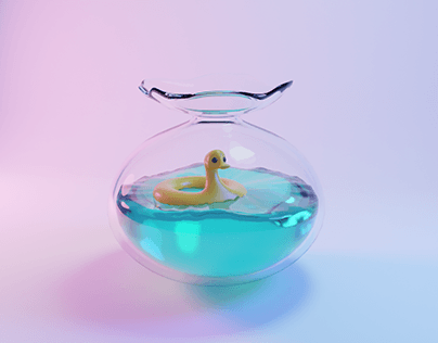 Floating Duckie - 3D Project