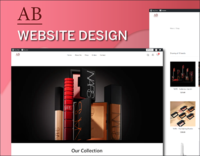 AllBeauty Website Design