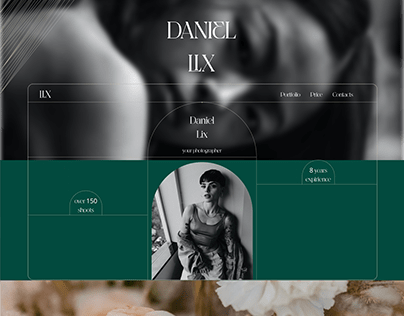 UX/UI Design DANIEL LIX Photographer