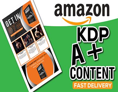 Design kdp a plus content amazon a+ for author book