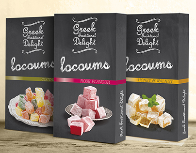 Greek delights packaging