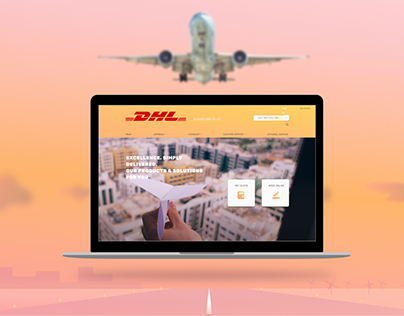 Rebranding of DHL website