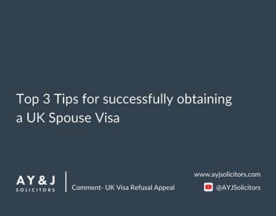Top 3 tips for succssfully obtaining a uk spouse visa