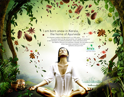 Kerala Tourism Ayurveda Campaign - Presentation Ad