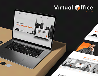 Virtual Office Landing Page Design