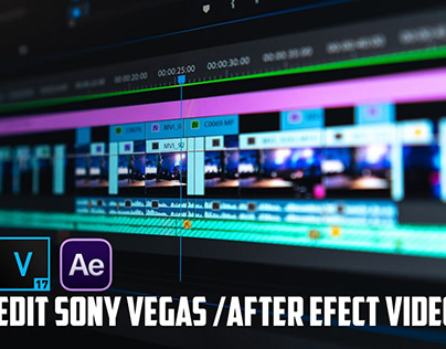EDIT SONY VEGAS, MOGRT AND AFTER EFFECT VIDEO