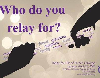 Relay for Life-- Posters