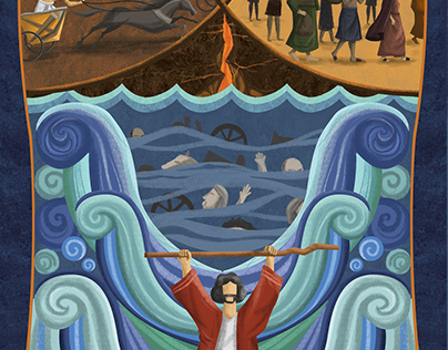 Bible story illustration