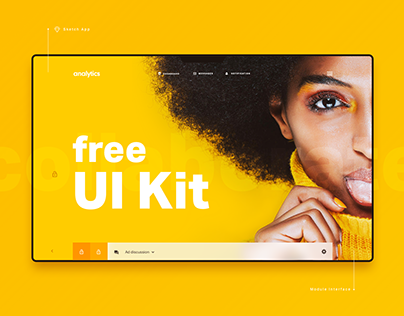 Research Application UI Kit - Free Download