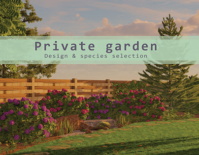 Project thumbnail - Private Garden design