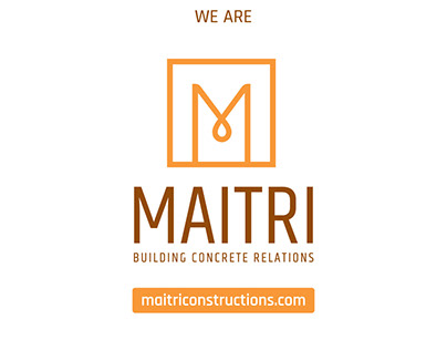 Logo Animation - Maitri Constructions