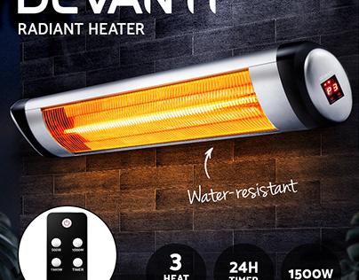 Devanti Electric Infrared Patio Heater