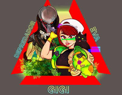 Depredador VS Gigi y Eva - C.G.