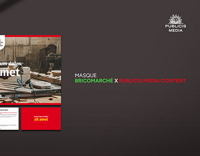 Bricomarché x Publicis Media Content - PowerPoint Mask