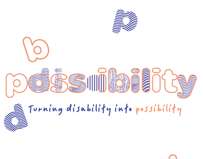 Turning disability into possibility ( Book Design )