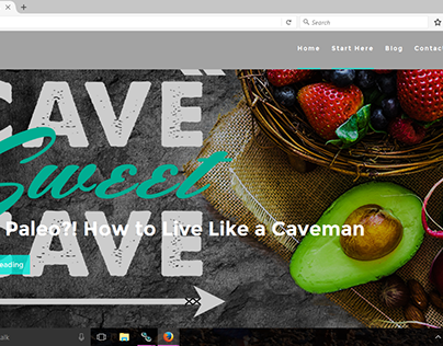 Cave Swet Cave Web Design
