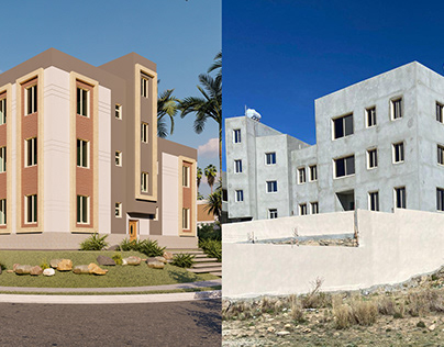 MMK DESIGN - Villa Facade Design in Riyadh - KSA