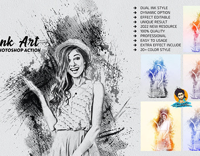 Ink Photoshop Actions
