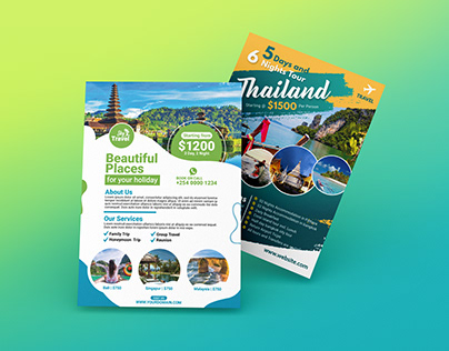 Tours and Travels Promotional Design
