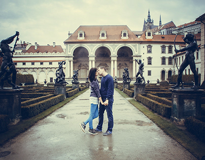 Love story Prague