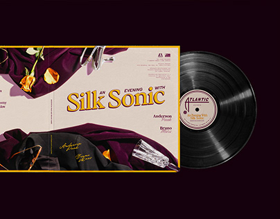 An Evening with Silk Sonic - Album Release Identity