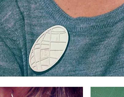 PAPER BROOCHES AND EARRINGS