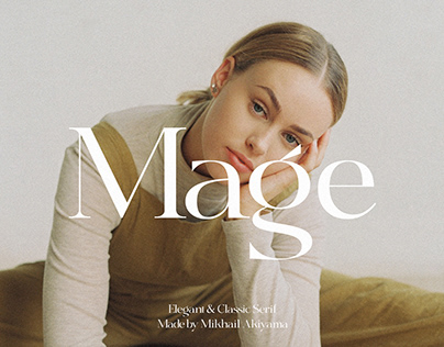 Mage - Elegant & Classic Serif
