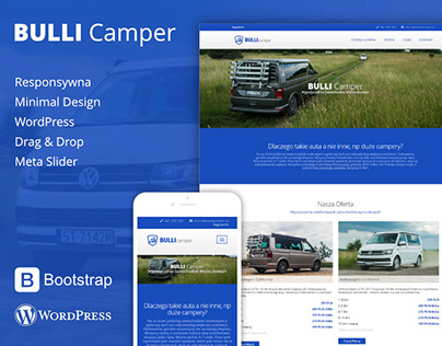 Strona Internetowa Bulli Camper Website
