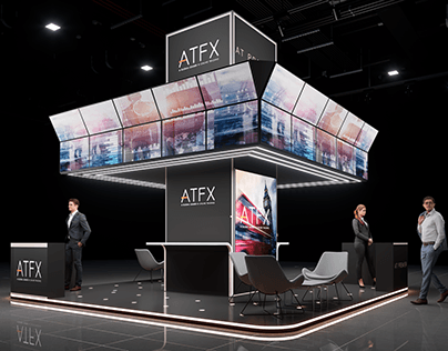 ATFX exhibition stand design
