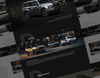 Lexus Gx | Website Redesign