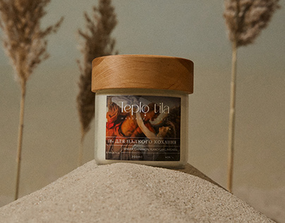 Teplo tila — brand of massage candles