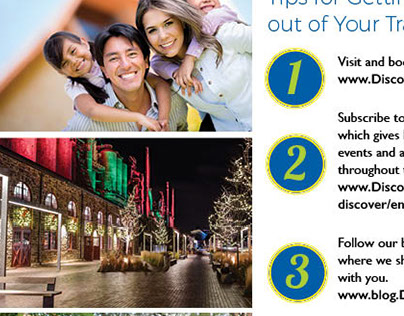 Promo flyer for Discover Lehigh Valley & LINC