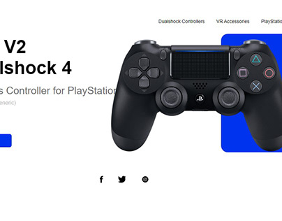 Gaming site (Dualshock 4)