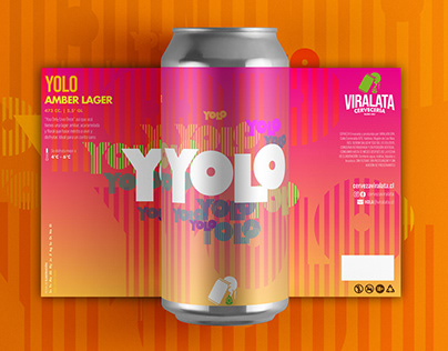 YOLO Beer Label