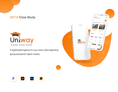 Uniway, a UI/UX Case Study of a University Finding App