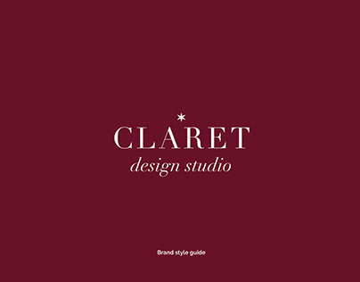 Claret Design Studio Logo & Branding