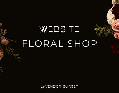 Floral shop website | Дизайн сайта магазина цветов