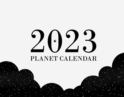 2023 Planet Calendar