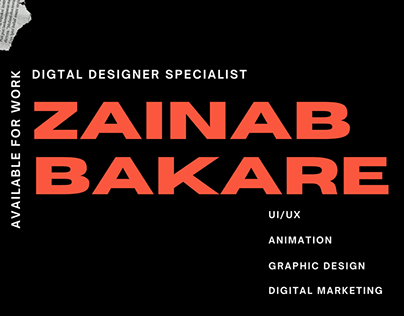 Portfolio| Zainab Bakare