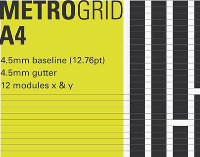 MetroGrid - a Timeless Grid for the A4 Page